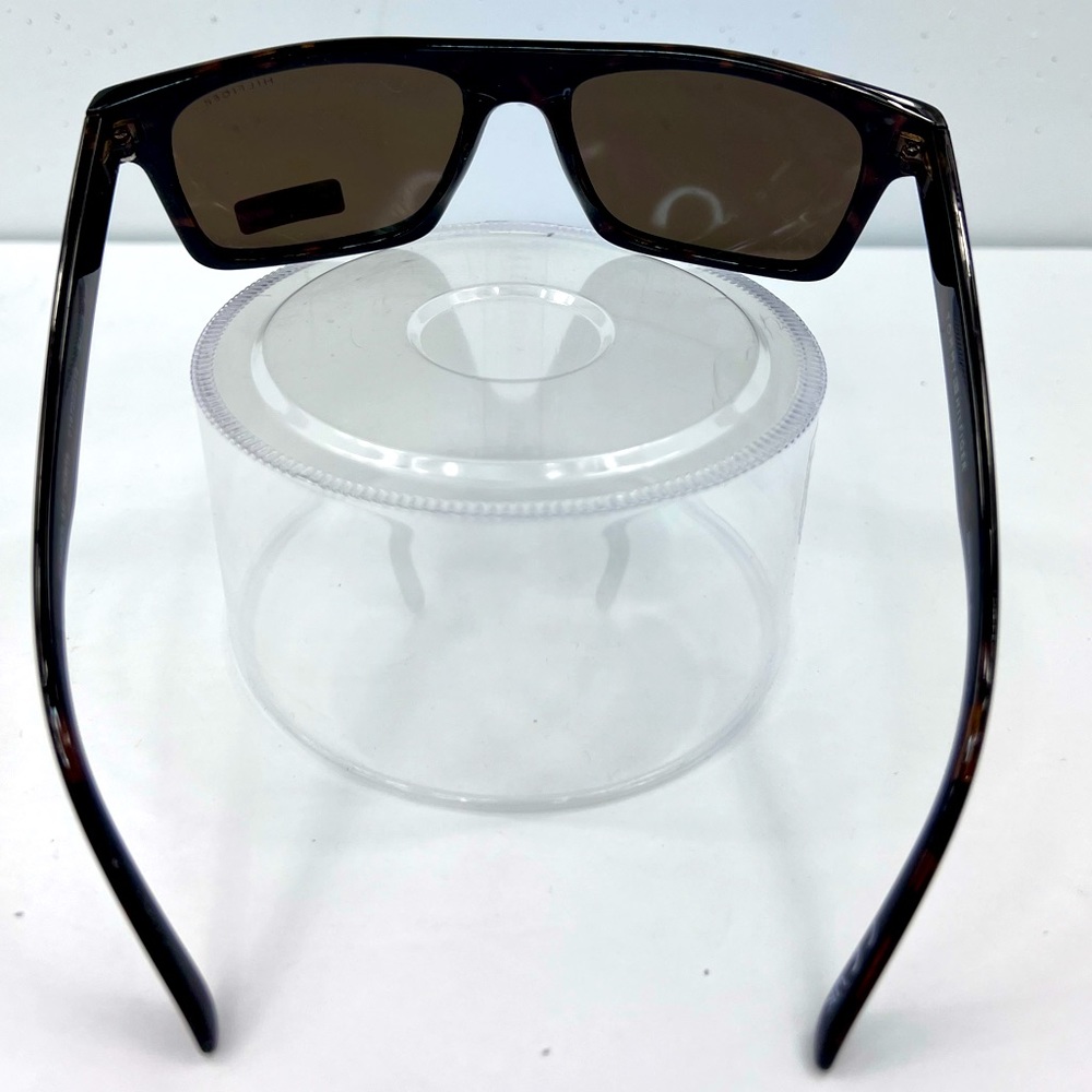 ⭐️TOMMY HILFIGER💯WAFFLE BROWN FRAME, OLIVE GREEN LENSES, SUNGLASSES, **UNISEX** - Picture 3 of 15